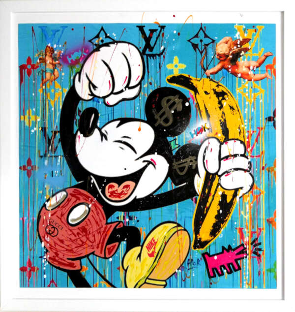 HÖK - Mickey Mouse VS Banana Warhol