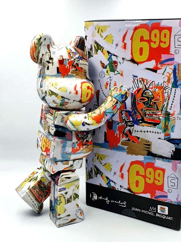 Be@rbrick - Andy Warhol x Jean Michel Basquiat