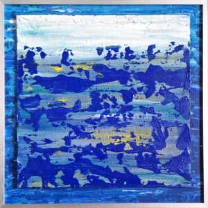 AnettKm - "the colors of the lake II" abstract