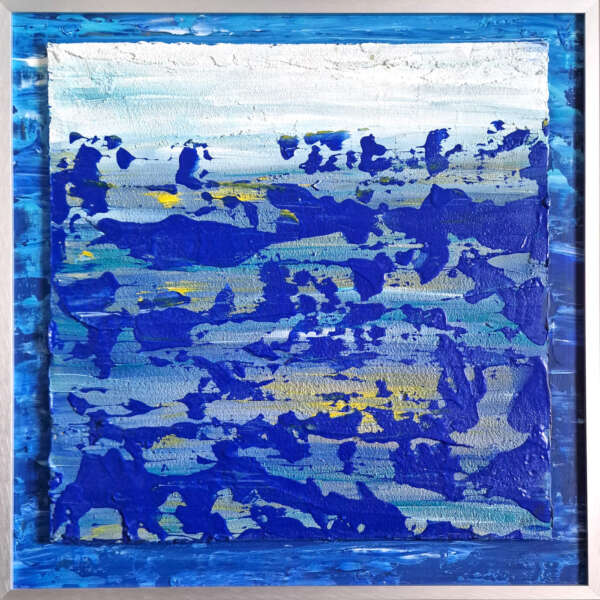 AnettKm - "the colors of the lake II" abstract