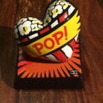 Burton Morris - LOVE POP! RED, porcelain sculpture