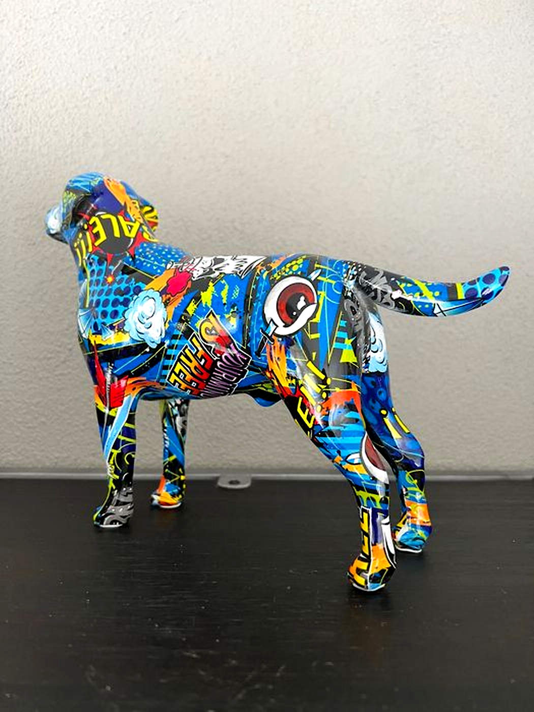 Kwaza - Labrador in graffiti style – Bild 2