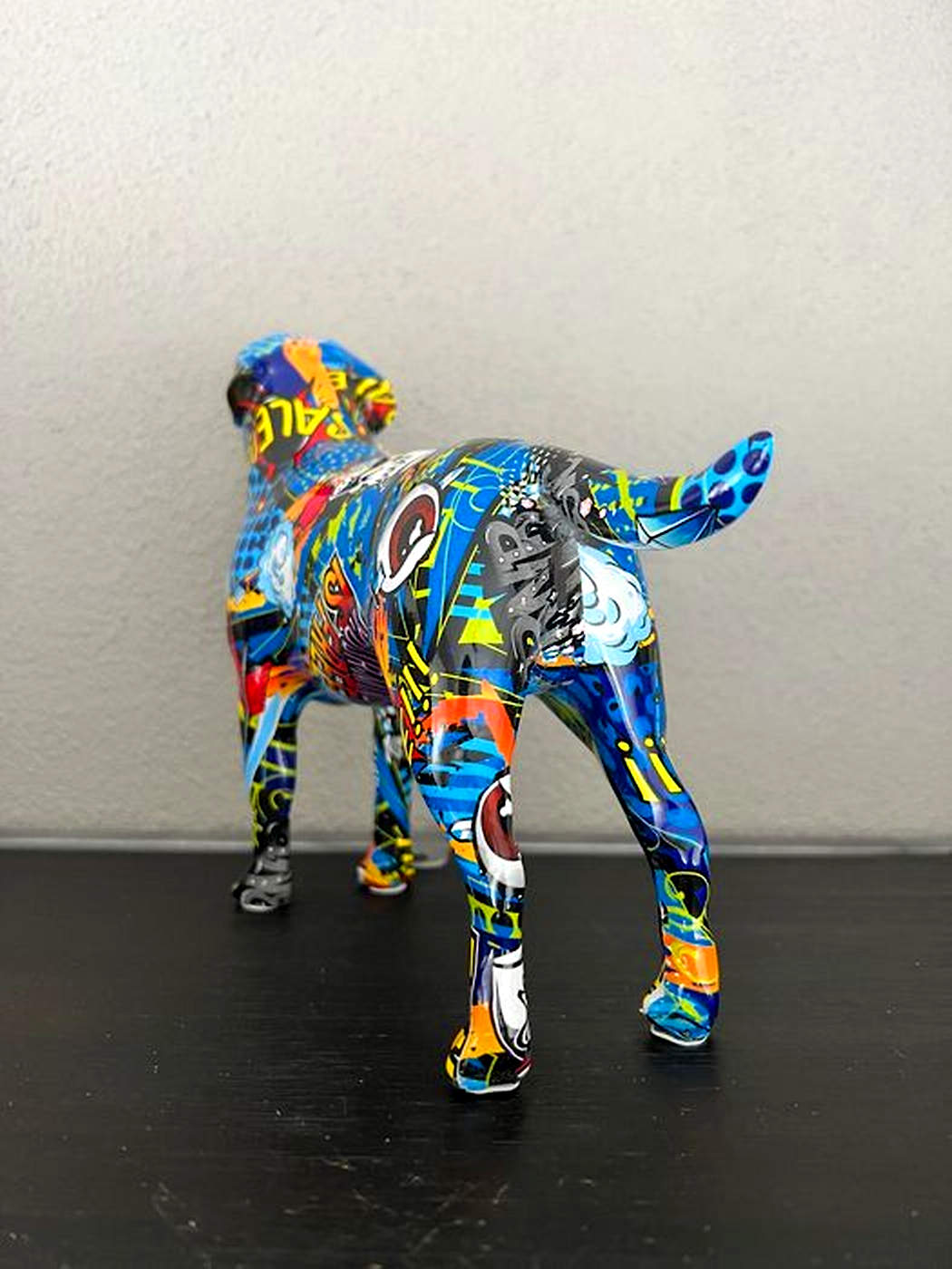 Kwaza - Labrador in graffiti style – Bild 3
