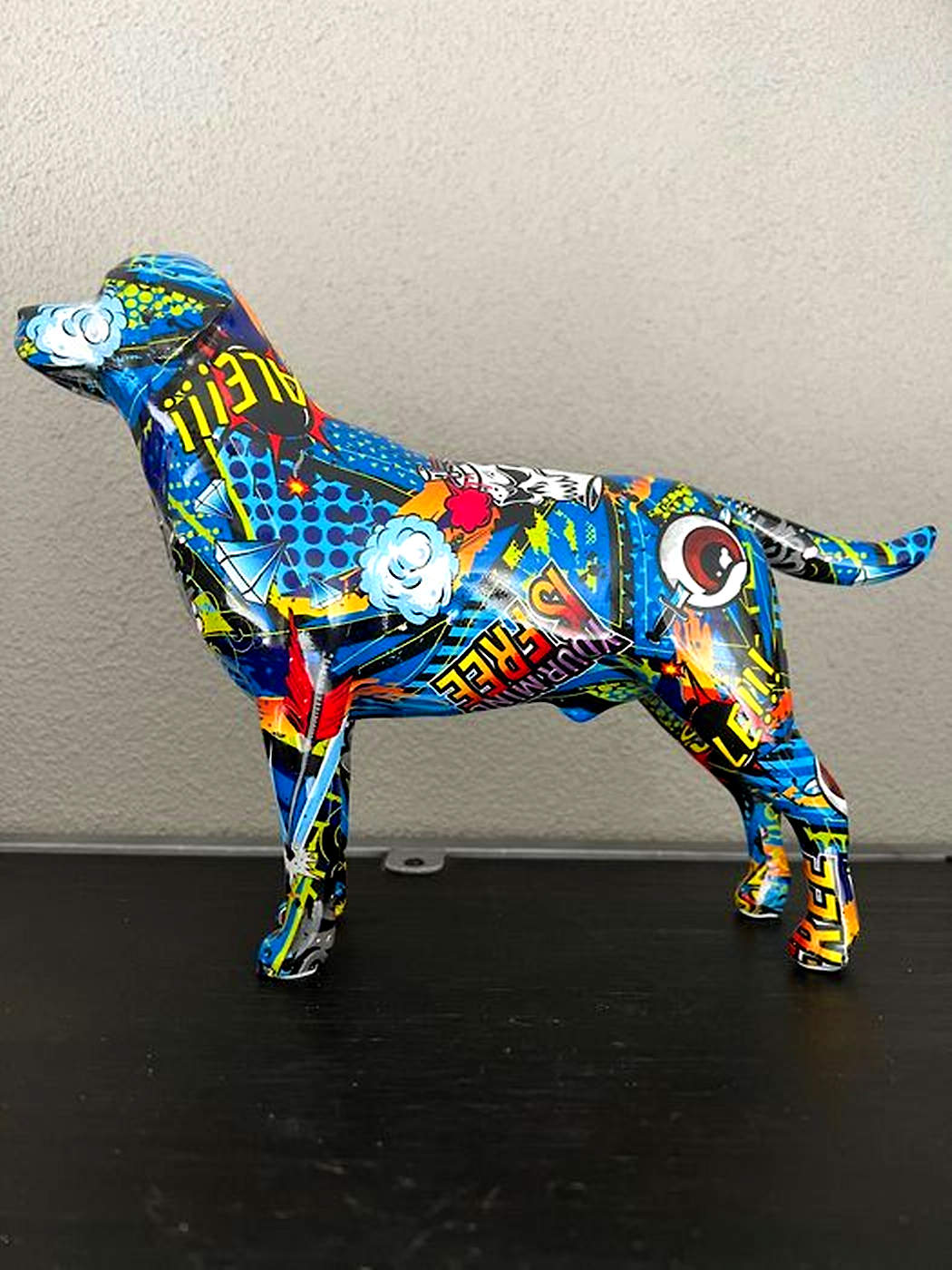 Kwaza - Labrador in graffiti style