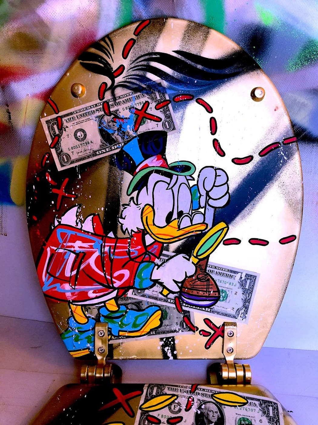 Uncle Scrooge - Toilet Seat No.7 (GOLD) – Bild 2