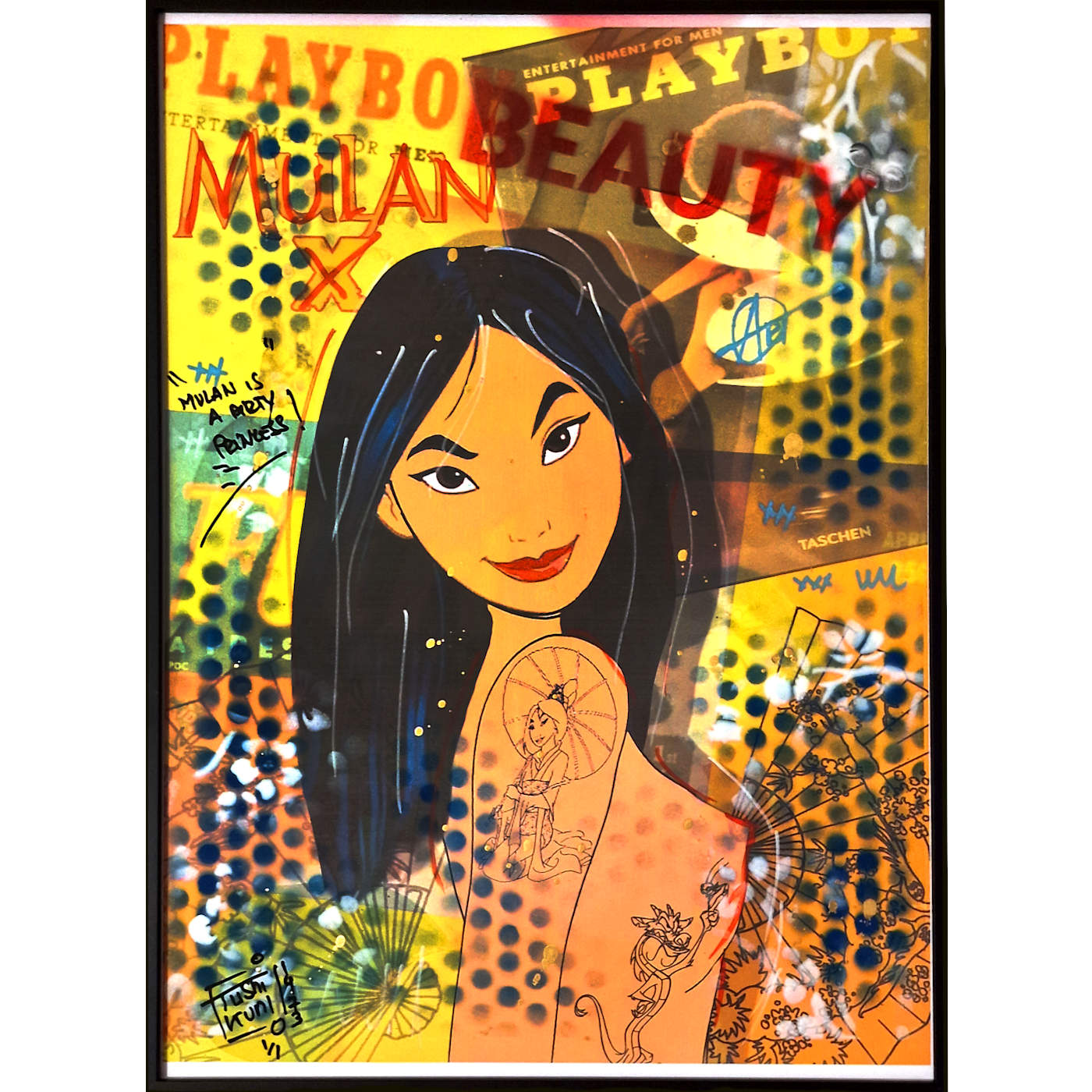 Tushikuni (1973) - Dirty Princess - 6 x Original artwork