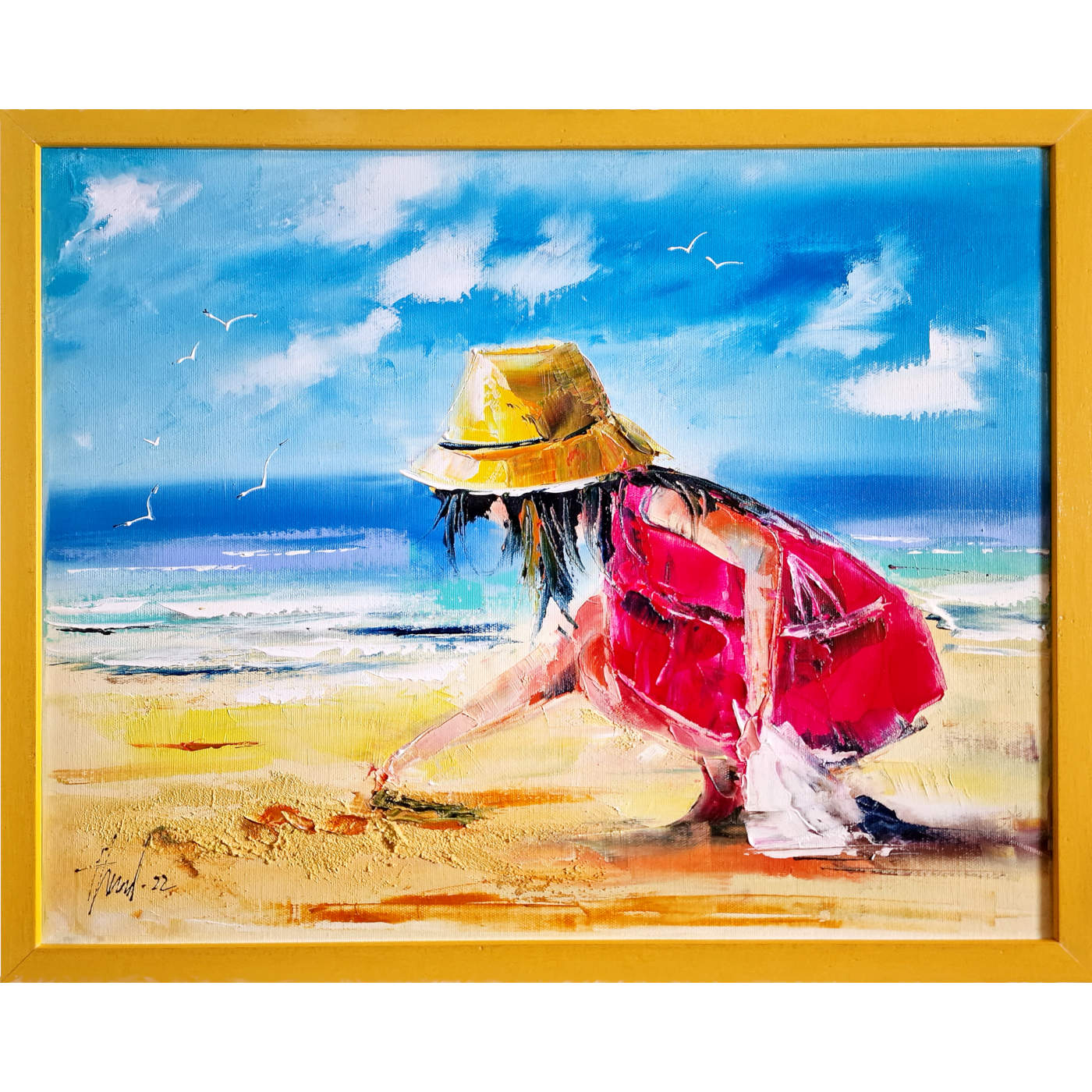 Alfred Anioł (1967) - On the beach
