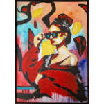 CoSch (1969) - Street Art Lady