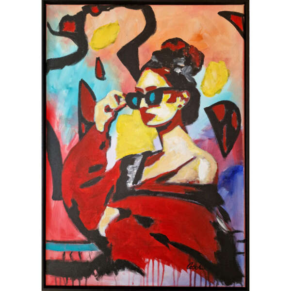 CoSch (1969) - Street Art Lady