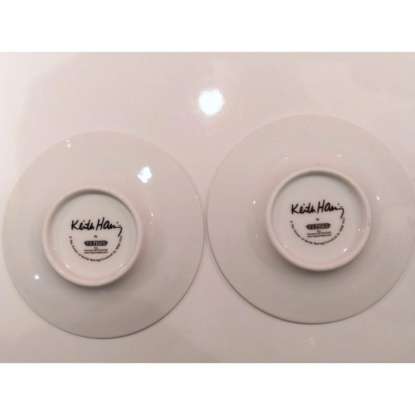 Keith Haring (1958-1990) - Complete collection Könitz porcelain espresso cups – Bild 3