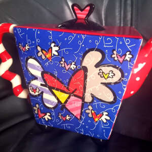Romero Britto (1963) - Superbe Théière